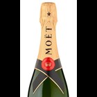 View Moet And Chandon Brut Champagne 75cl And Flutes In Luxury Presentation Box number 1